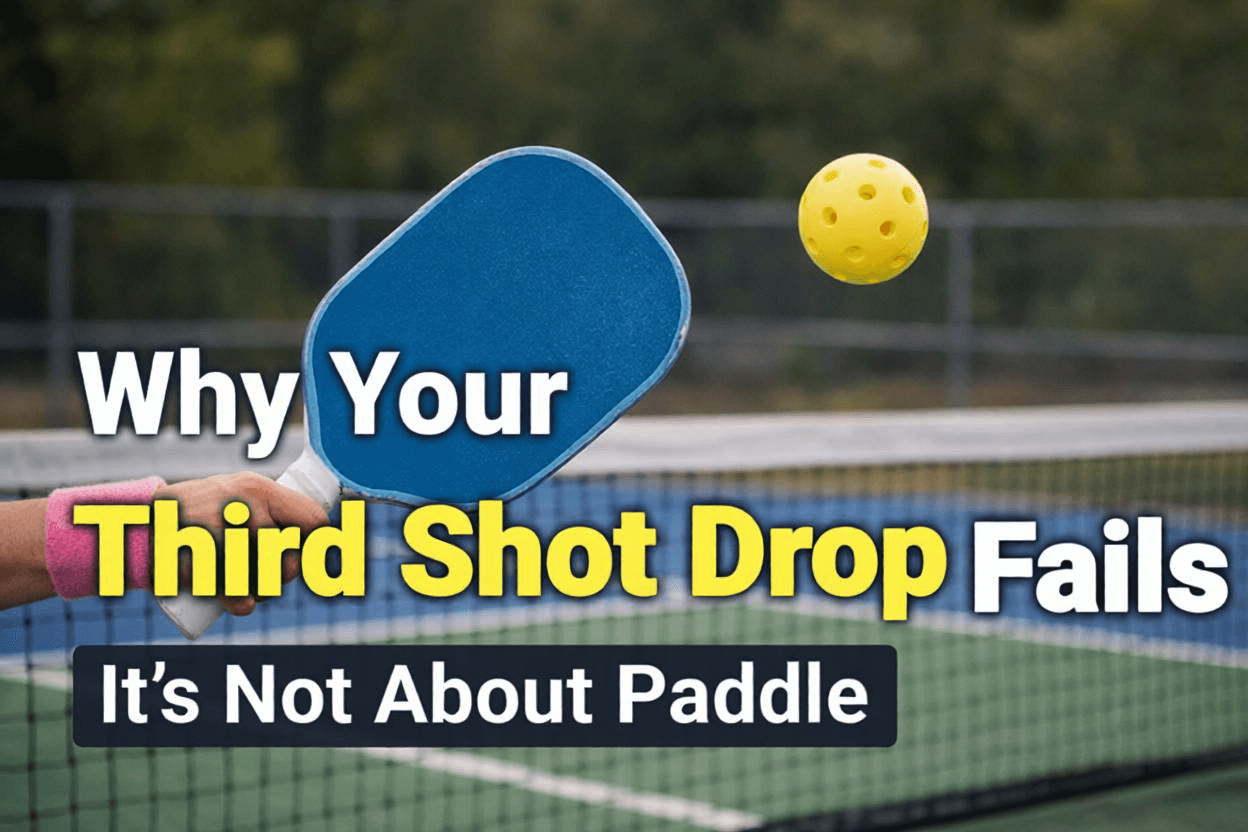 Third Shot Drop Pickleball: Why It Fails and How to Fix It
